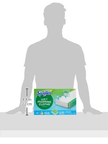 SWIFFER Wet Moppiong Cloth Scented Box Trap Lock