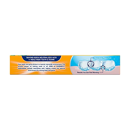 ARM & HAMMER Advanced White Extreme Whitening Toothpaste, Multi-Pack -Clean Mint - Fluoride Toothpaste (Pack of 12)