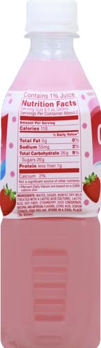 Calpico Non-Carbonated Soft Drink, Strawberry, 16.9 oz