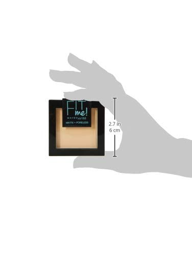 Maybelline Fit Me Matte & Poreless Powder, 128 Warm Nude