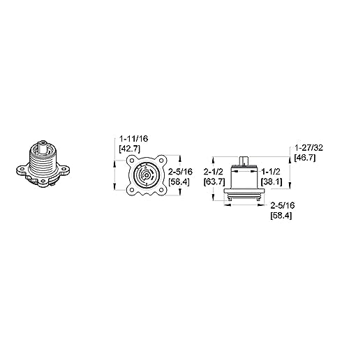 Pfister 971-2500 Valve Stem Assembly, Gray