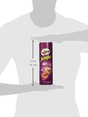 Pringles BBQ Flavor Potato Chips, 156g/5.5oz, 2-Pack (Imported from Canada)
