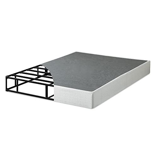 ZINUS 9 Inch Metal Smart Box Spring with Quick Assembly, Mattress Foundation, Strong Metal Frame, Easy Assembly, Full