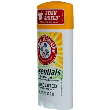 A&H Ess Unsented Size 2.5z Arm & Hammer Essentials Unscented Natural Deodorant