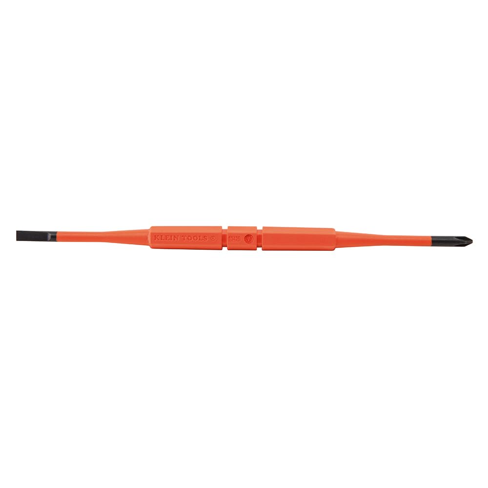 Klein Tools 13157 Insulated Screwdriver Blades, Interchangeable Single-End Replacement Blades for Klein Insulated Screwdrivers, 3-Pack