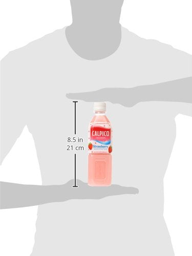 Calpico Non-Carbonated Soft Drink, Strawberry, 16.9 oz