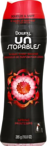 Downy Unstopables In-Wash Scent Booster Beads, SPRING, 10 oz