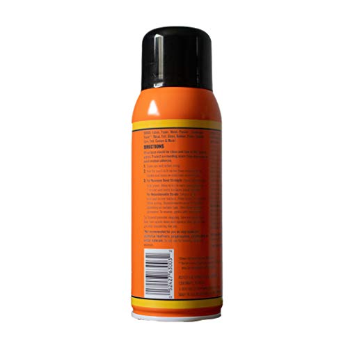Gorilla Heavy Duty Spray Adhesive, Multipurpose and Repositionable, 11 Ounce, Clear (Pack of 4)