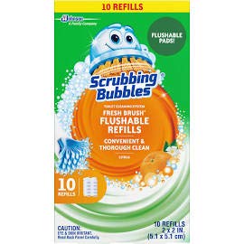 Scrubbing Bubbles Fresh Brush Refill 10PK