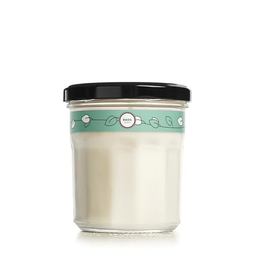 MRS. MEYER'S CLEAN DAY Scented Soy Candle, Basil Scent, 7.2 ounce candle (Pack - 1)