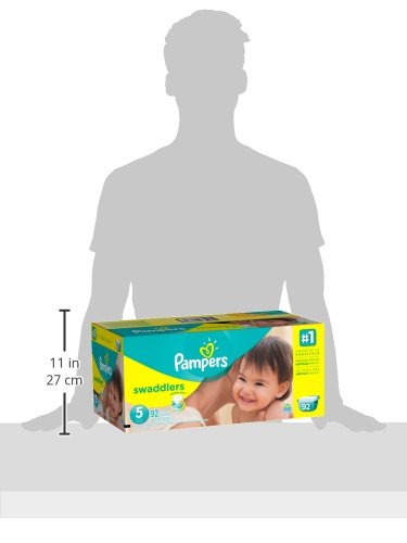 Pampers Swaddlers Diapers Size 5, 92 Count