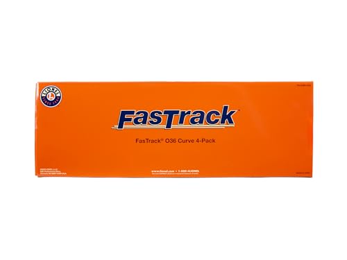 Lionel O36 FasTrack Curved Track (4 Piece), 168 months to 999 months