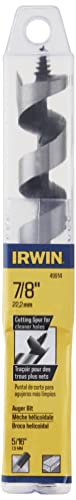 Irwin Tools 49914 Industrial Tools I-100 7/8" Auger Bit, Silver