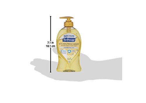Softsoap Kitchen Fresh Hands Antibacterial Liquid Hand Soap, 11.25 oz Per Bottle (5 Pack)