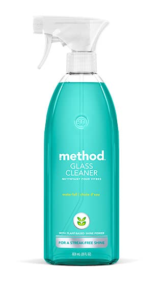 Method Glass Cleaner, Waterfall Scent, 28 oz. (2 Pack)
