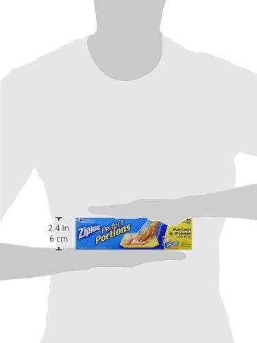 Ziploc Perfect Portions Food Storage Bag (3 Pack)