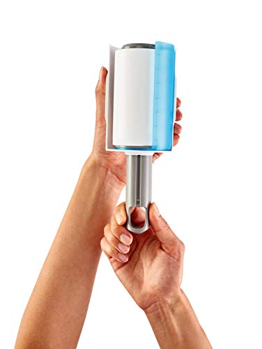 Scotch-Brite Pop & Lock Retractable Lint Roller, 60 Sheets