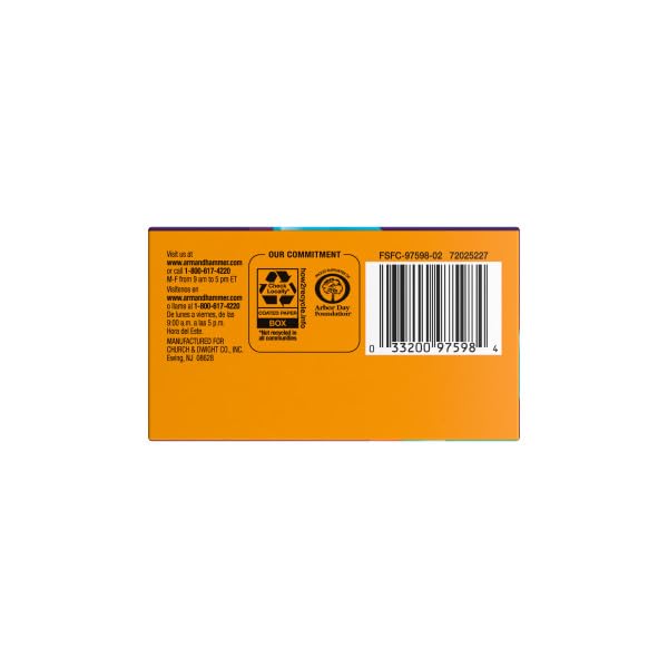 Arm & Hammer Odor Blasters Fresh Burst Dryer Sheets, 120 ct