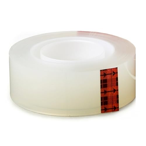 Scotch Transparent Tape, 3/4 in x 1000 in, 6 Boxes/Pack (600)