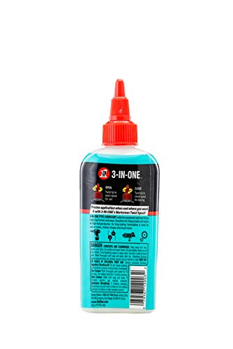 3-IN-ONE Multi-Purpose PTFE Lubricant, 4 OZ