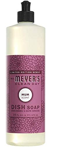 Mrs. MEYER'S Mum Kitchen Set Variation Includes, 1 Hand Soap, 1 Dish Soap, and 1 Multi Surface Cleaner 3 ct.