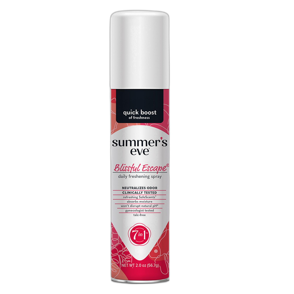Summer's Eve Blissful Escape Daily Refreshing Feminine Spray, 2 oz