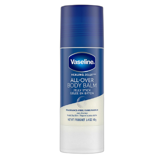 Vaseline Body Balm Stick For Dry Skin Relief Unscented Targeted Healing for Hard-to-Reach Spots 1.4 oz