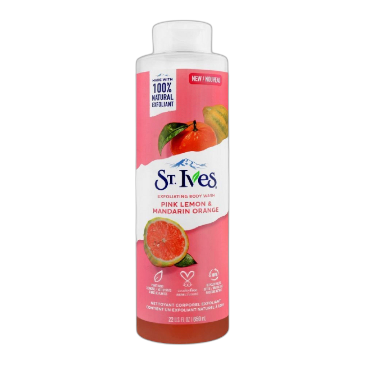 St. Ives Body Wash Pink Lemon and Mandarin Orange 22 Ounce