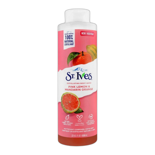 St. Ives Body Wash Pink Lemon and Mandarin Orange 22 Ounce