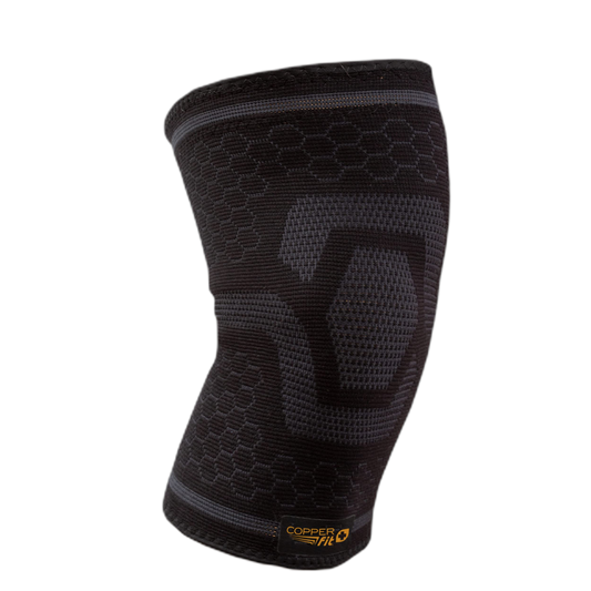 COPPER FIT ICE Knee Compression Sleeve for Knee Pain, Inflammation, Joint Pain Relief, Meniscus, ACL, Arthritis, - Walking, Running, Workout -- Knee Compression Support for Men and Women