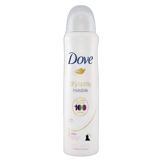 Dove Invisible Dry Spray Antiperspirant Deodorant, Clear Finish, 3.8 Oz (Pack of 4)