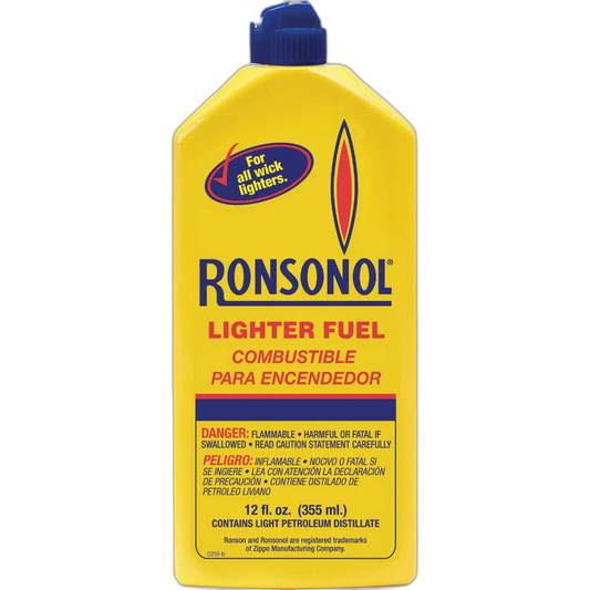 Ronson 12 Ounces Ronsonol Lighter Fuel (Pack of 2)