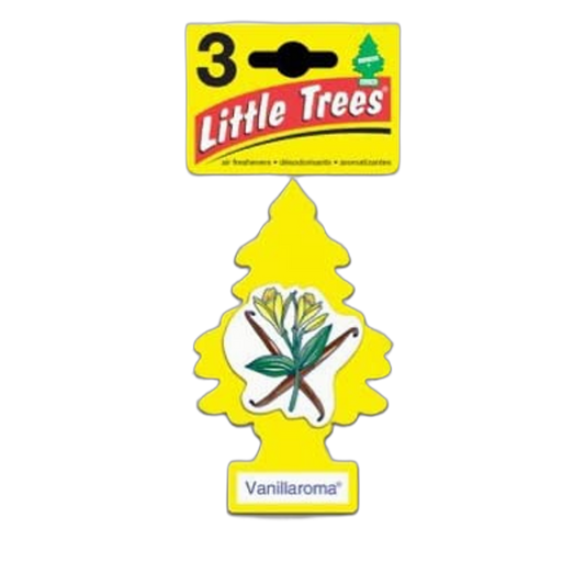 Car Air Freshener, Vanillaroma, 3-Pk.
