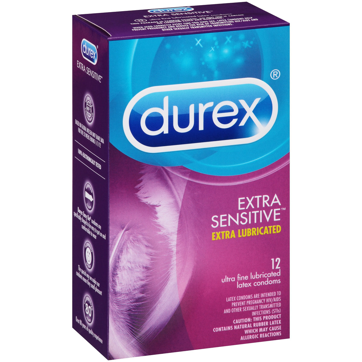 Durex Extra Sensitive Lub 12 ct product image 1