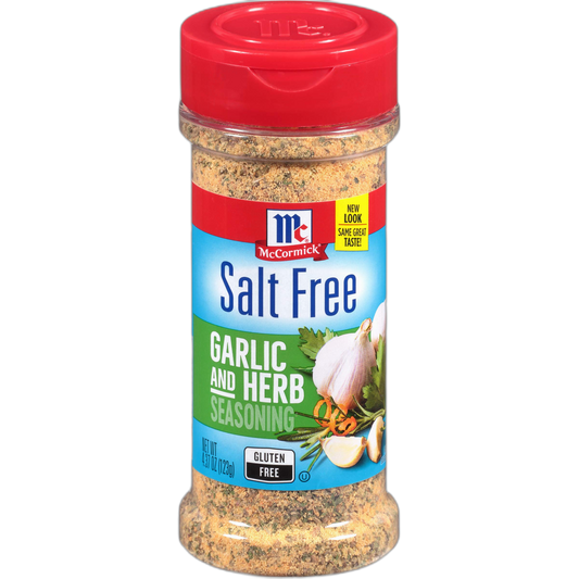 McCormick Salt Free Garlic and Herb Seasoning, 4.37 oz