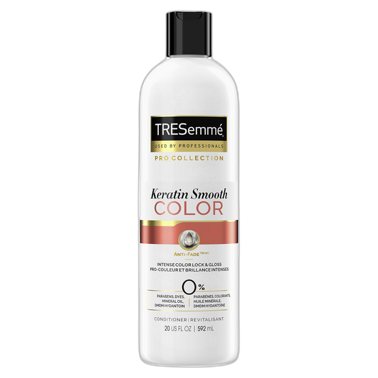 TRESemmé Conditioner for Color Treated Hair Keratin Smooth Color that Prolongs Color and Extends the Time Between Coloring 20 oz