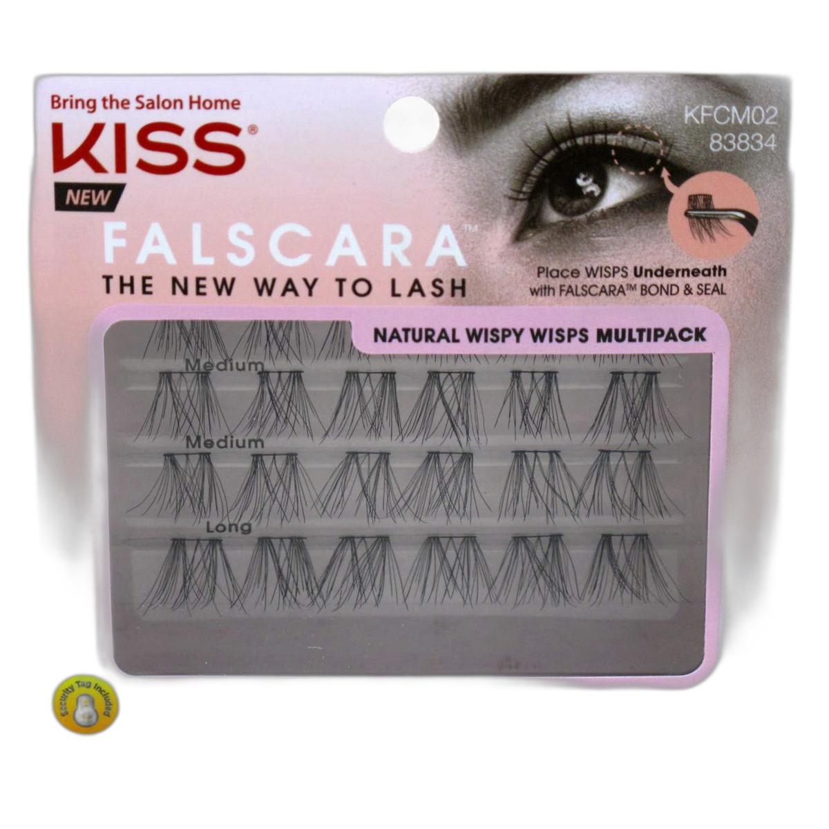 Kiss Falscara Natural Wispy Wisps Multi-Pack (Pack of 2)