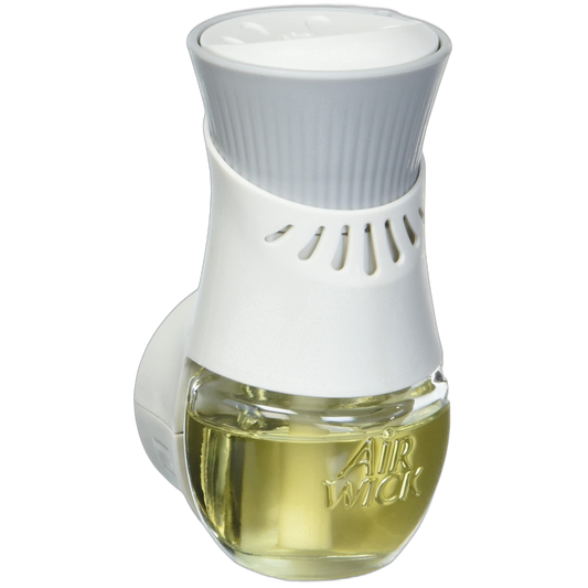 Air Wick Plug In Scented Oil Starter Kit (Warmer + 1 Refill), Vanilla and Pink Papaya, Air Freshener, Essential Oils
