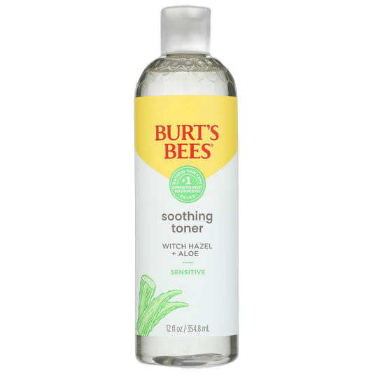 Burts Bees Sensitive Toner With Aloe Vera Unisex 12 oz