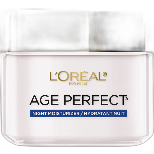L'Oreal Paris Age Perfect Collagen Expert Anti-Aging, Anti-Wrinkle Night Moisturizer 2.5 oz