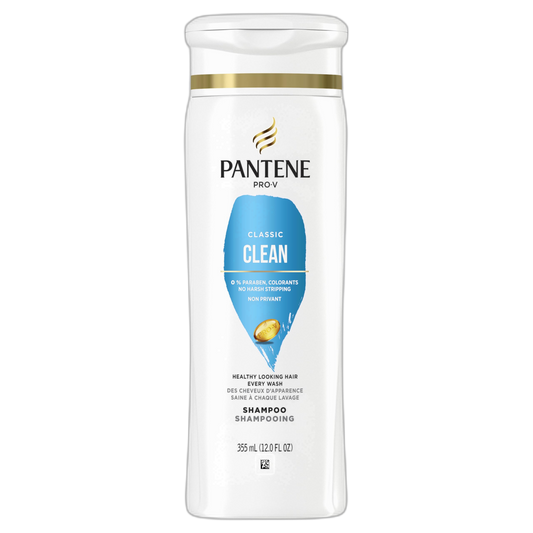 Pantene PRO-V Classic Clean Shampoo, 12.0oz