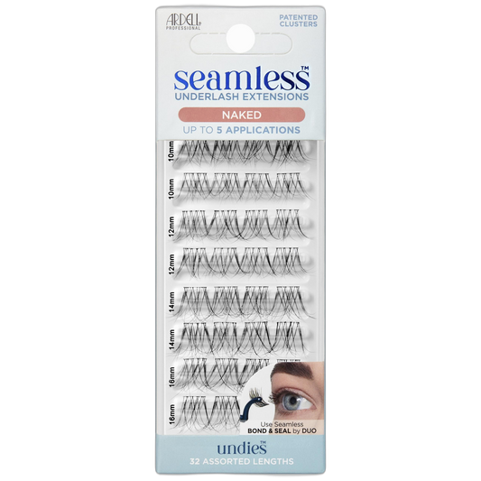 Ardell Seamless Naked Underlash Extensions Refill Kit - DIY Lash Clusters, Eyelash Extension, Natural Look Lashes, 1-Pack