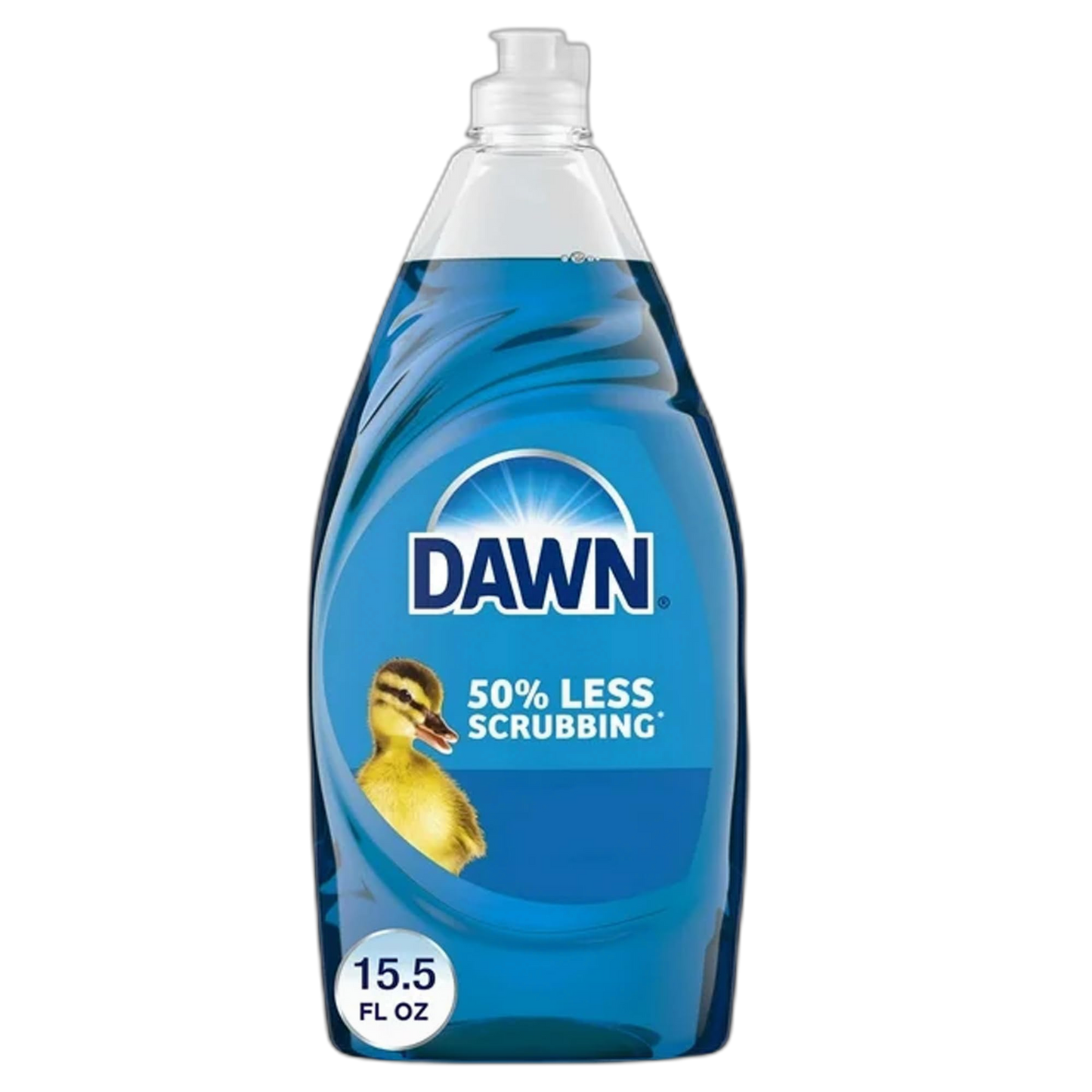 DAWN DISHWASHING DETERGENT LIQUID BOTTLE 15.5 FLUID OUNCE