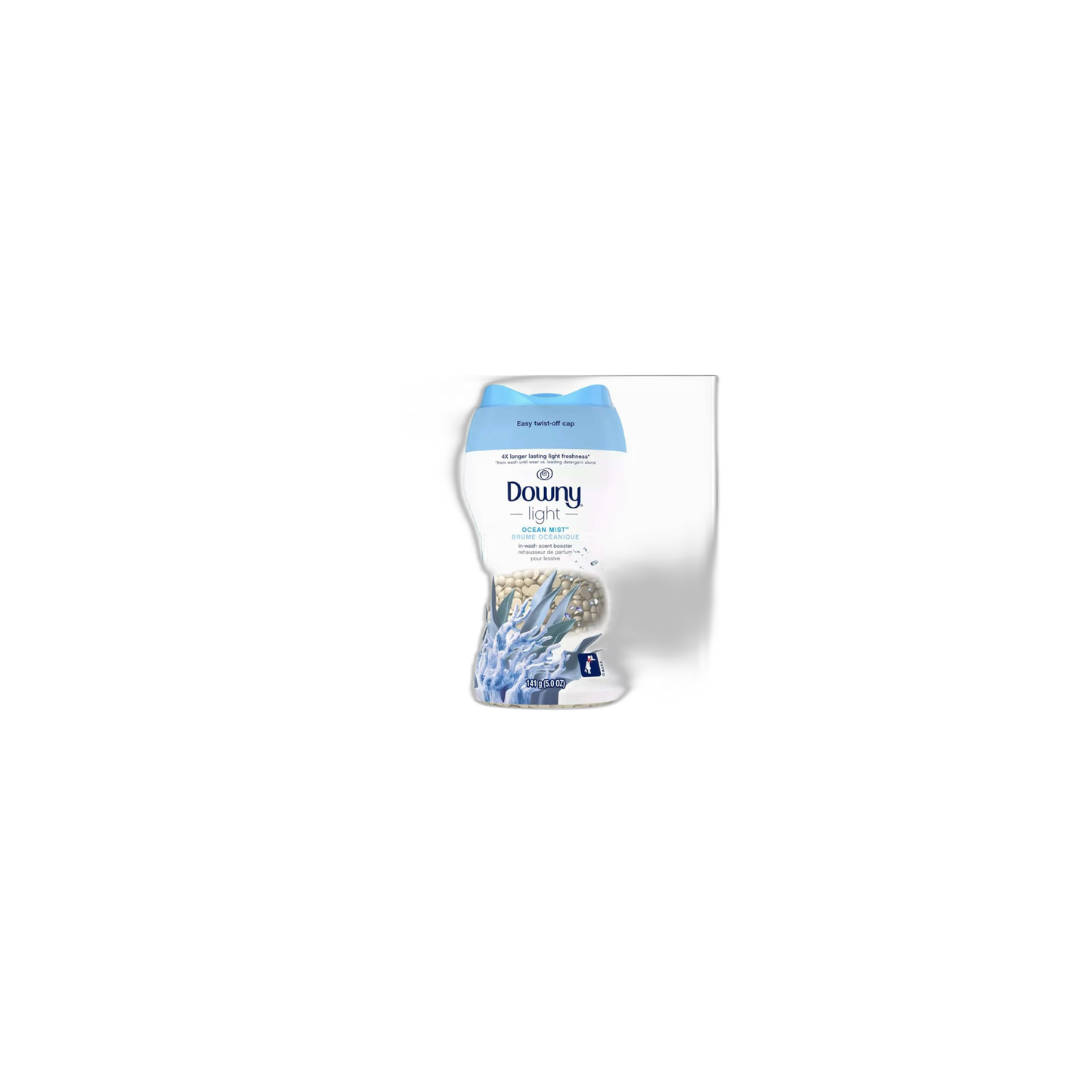Downy Light In-Wash Scent Booster Beads- Ocean Mist- 5oz, 1 Count (Pack of 1)