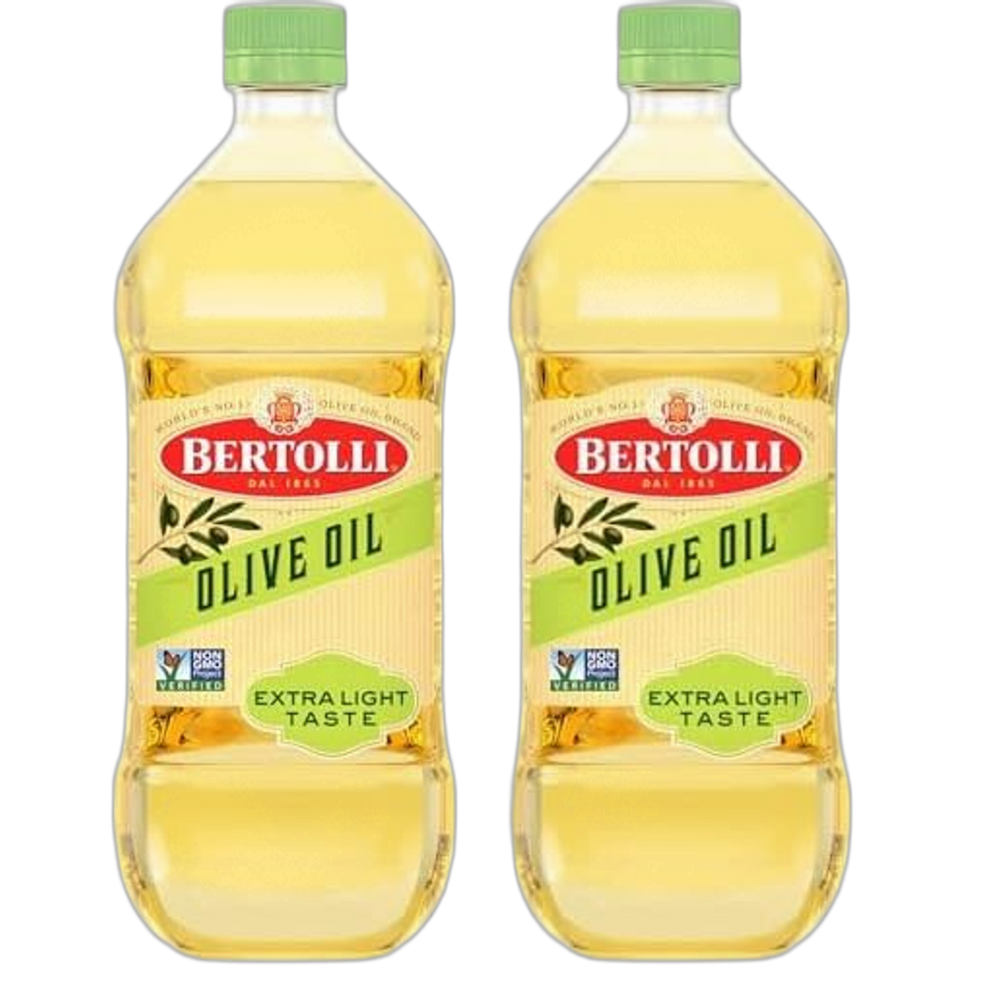 Bertolli Extra Light Tasting Olive Oil, 51-Ounce Bottle (Pack of 2)