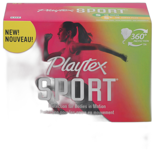 Playtex, Tampons Sport Super and Super Plus Multipack, 32 Count