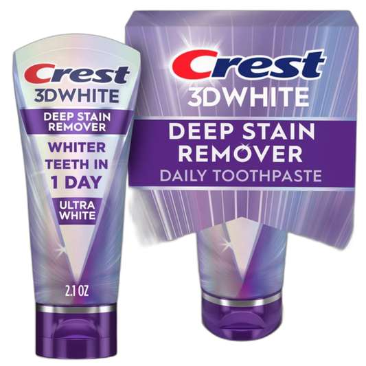 Crest 3DWhite Brilliance Deep Stain Remover Ultra White Toothpaste - 2.1oz