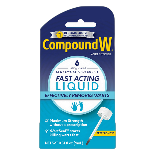 Compound W Maximum Strength Fast Acting Liquid Wart Remover, 0.3 Fl Oz