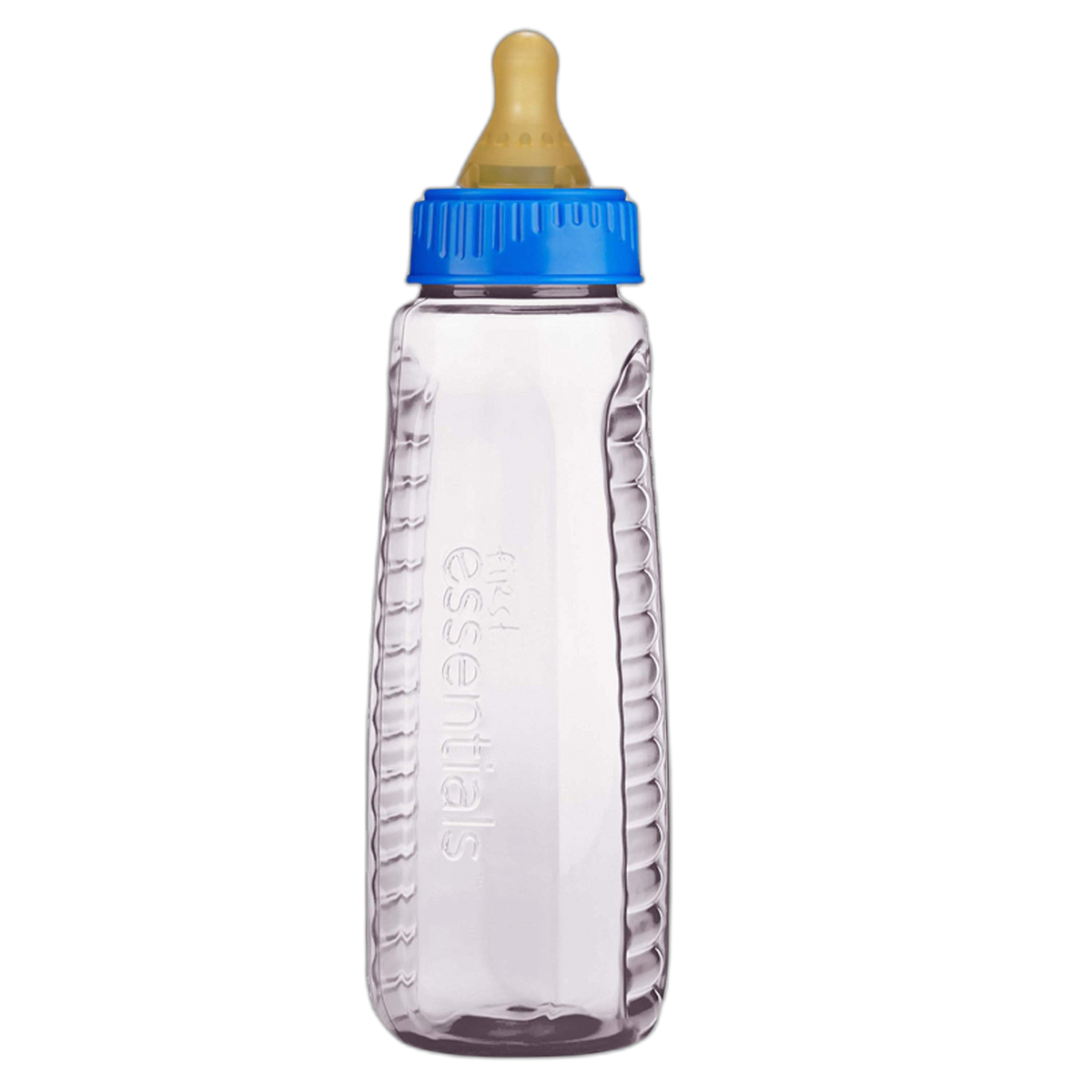 NUK - Gerber First Essentials Clearview Bottle in Assorted Colors with Latex Nipple, 9-Ounce
