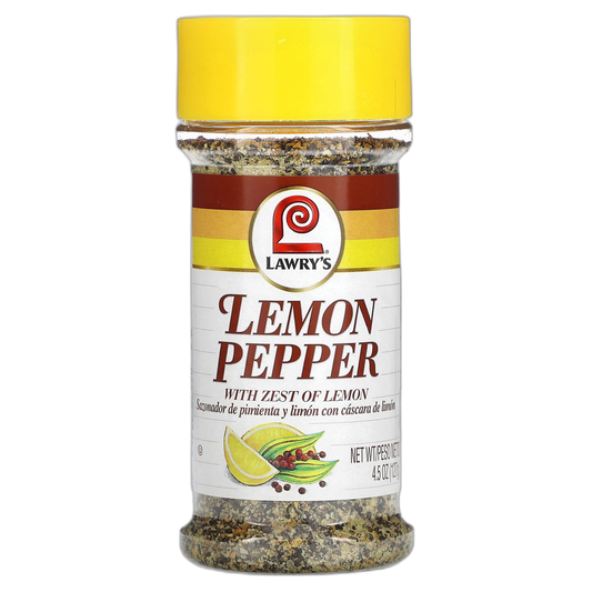 Lawry's Lemon Pepper, 4.5 OZ